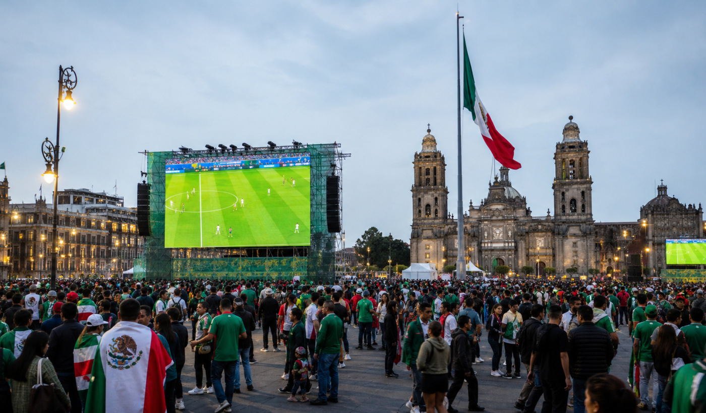Vecinos y visitantes participan en una actividad cultural de la Ciudad de México